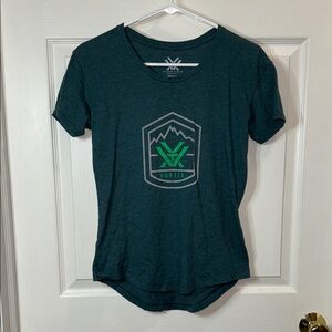 Green Vortex Graphic T-Shirt